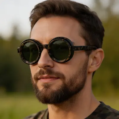 New Style ND Adjustable Sunglasses Men Zoom Rotating Glasses Sun Protection Polarized Lenses Premium Feel Women Sunglasses Outdoor