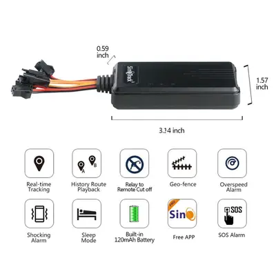 GPS-Fahrzeugtracker ST-906L, 4G+2G, Motorräder und Elektrofahrzeuge - 3