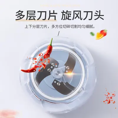 Home kitchen multifunctional tool with garlic press and meat grinder