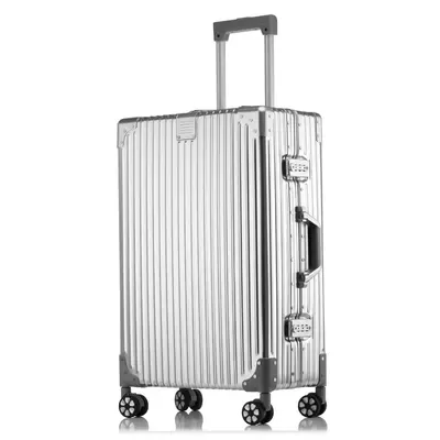 All-Aluminum Magnesium Alloy Trolley Case, Spinner Wheels, 20 and 28 Inch - 7