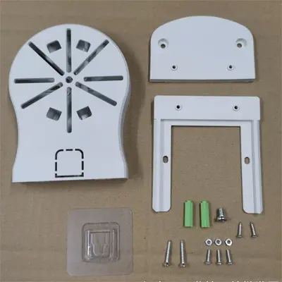 Wireless camera mounting system, outlet installation, dual hemisphere, no drilling - 4