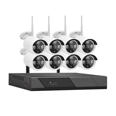 8 kanallı 6MP kablosuz güvenlik sistemi, HD kamera, tak ve çalıştır - 6