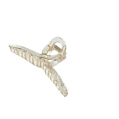 Large 13CM acrylic high-quality jelly colored hair claw clip, shark clip hair barrette hair accessory for the back of the head.