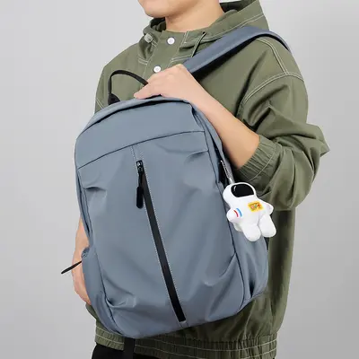 Men and women's backpack, large capacity, laptop compartment