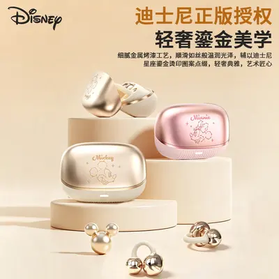 Disney Bluetooth kulaklık, kulak klipsli, ergonomik, kadın stilinde, kablosuz
