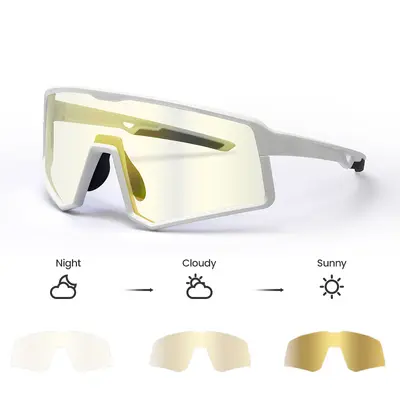 TR90 Photochromic Cycling Glasses, Ultra-Light, Windproof - 9