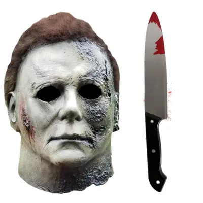 Michael-Myers-Halloween-Latexmaske im Film-Stil