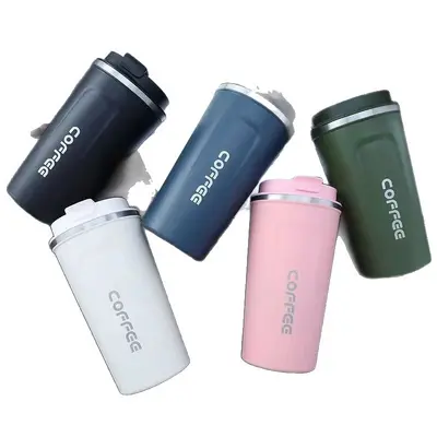 Portable 304 Stainless Steel Vacuum Insulated Coffee Cup for Car - 6