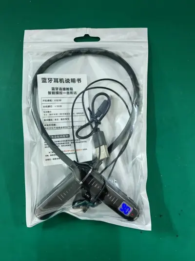 LED dijital ekranlı kablosuz Bluetooth kulaklık, Type-C hızlı şarj, kart takılabilir, ultra uzun pil ömrü, manyetik emilim, 5.2 çift kulaklıkla uyumlu. - 7