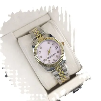 Women's steel band quartz watch, classic daily style