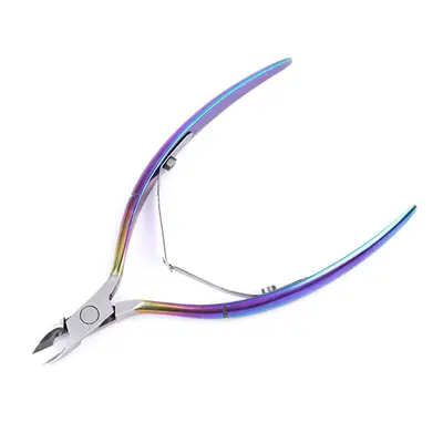 Manicure Set: Cuticle Nippers, Nail Scissors, Stainless Steel Cuticle Pusher