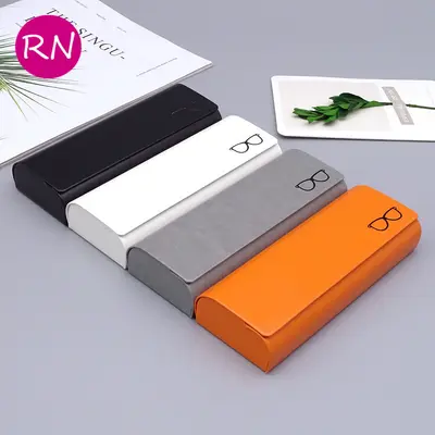 Футляр для очков новый модный футляр для очков от близорукости мужской и женский модный противоударный футляр с зеркальным покрытием производитель оптом с печатным логотипом