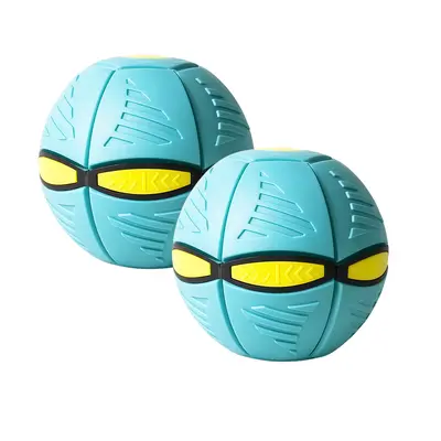 Kids Bouncy Ball, Stomp Ball, Flying Disc, Transformable Rebound Outdoor Ball
