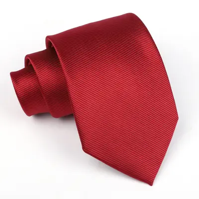 Men's Jacquard Tie 8 cm, Hand-Tied, Wedding Tie - 12