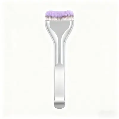 Ultra-Thin Wide Tongue-Shaped Foundation Brush, Flat Head Soft Bristle Makeup Tool - 8