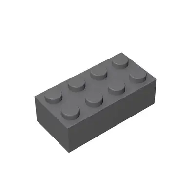 LEGO 3001 Uyumlu Kalın Tuğla Yapı Taşları, 2x4 Delikli, Küçük Parça - 7