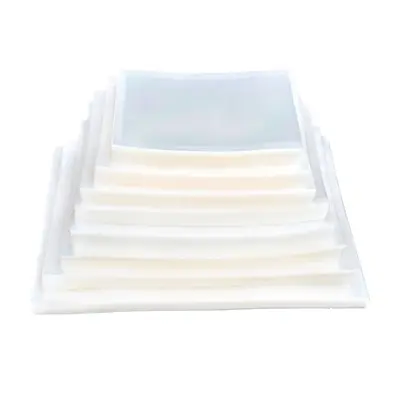Fertige Polyester-Verschlussbeutel des Herstellers, transparente bedruckbare Kunststoff-Vakuumfrischtaschen für Lebensmittel, Verpackungsbeutel