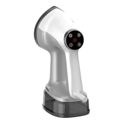 Handheld garment steamer, large tank, suction type