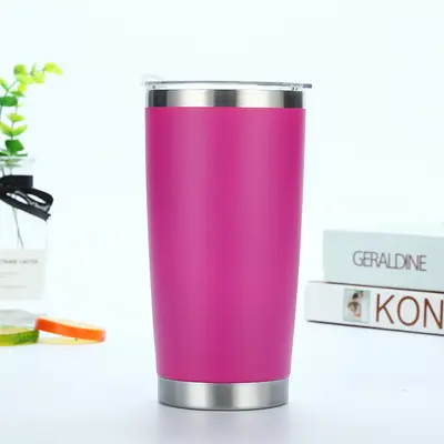 Sınır Ötesi 20oz 304 Paslanmaz Çelik Çift Katmanlı Vakumlu Araç Bardağı - 12