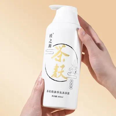 Guangxi Tea Dandruff Shampoo, Oil Control, Gentle Cream Cleanser - 5