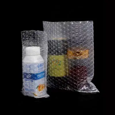 Double-Layer Thickened Bubble Bag, Shockproof, Transparent
