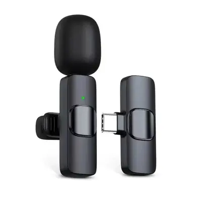 K1K9pro kablosuz yaka mikrofonu dış mekan cep telefonu canlı yayın mikrofonu mini gürültü azaltma yaka mikrofonu - 7