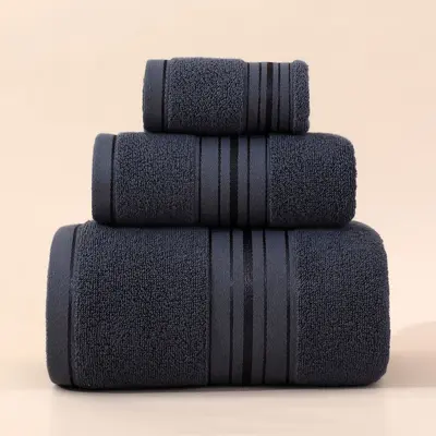 Long-Staple Cotton Towel Set Three-Piece