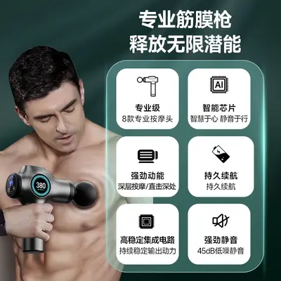 Mini Massage Gun, 99 Speeds, Portable Deep Tissue Massager - 4