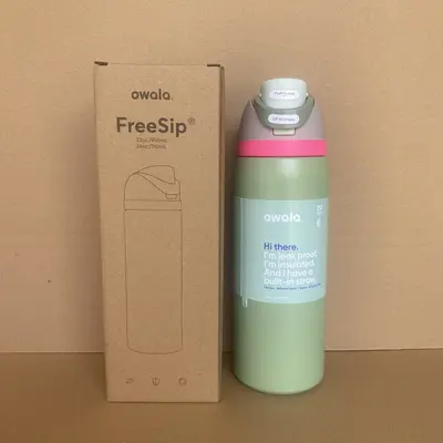 Owala 32oz Vakumlu Spor Matarası, 304 Paslanmaz Çelik Termos, Taşıma Kulplu - 9