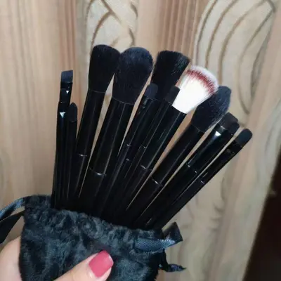 13-piece makeup brush set, powder brush, blush brush, eyeshadow brush, affordable portable soft hair travel makeup brush suitable for beginners - 11
