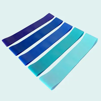 TPE Loop Yoga Resistance Band for Leg and Glute Training - 8