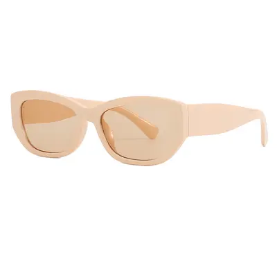 Retro Cat-Eye Sunglasses for Women, Small Frame, UV400 - 12