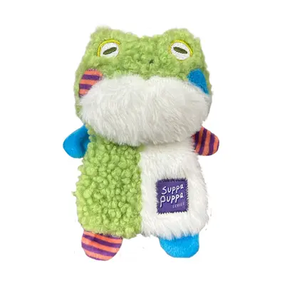 Squeaky Plush Dog Toy with Crinkle Paper for Puppies - 9