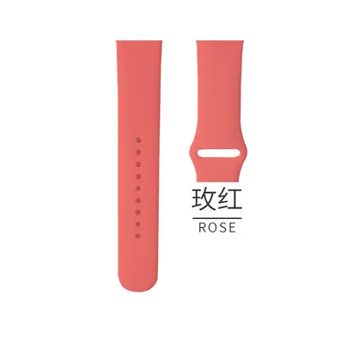 Apple Watch S11/S12 ile uyumlu silikon kordon, iWatch 1-9/SE için - 11