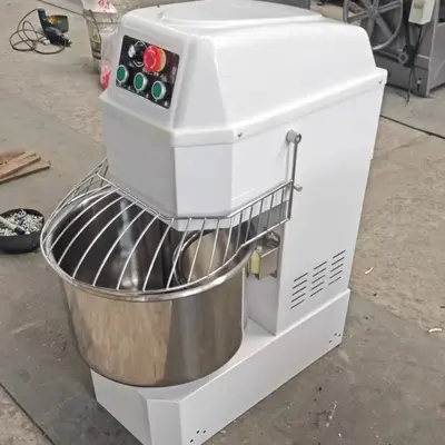 Commercial dough kneader stainless steel, 30-130 litre, dual speed - 3