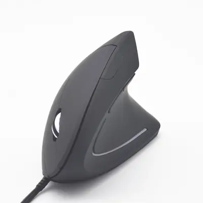 Sınır ötesi şarjlı dikey kablosuz mouse, ergonomik ışıklı çift modlu sessiz fotoelektrik Bluetooth mouse toptan satış - 9