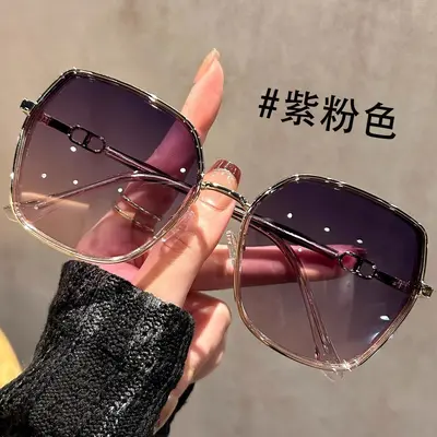 Große Damen-Sonnenbrille mit UV-Schutz, Modell 2026 - 10