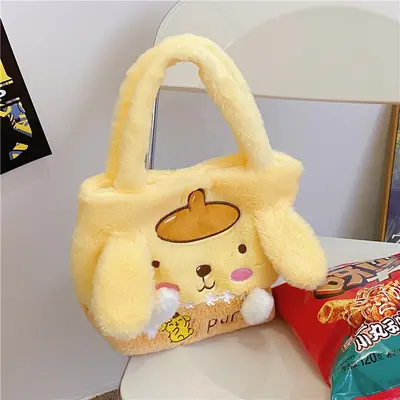 Plüsch-Cartoon-Handtasche mit Puppenfigur - 9