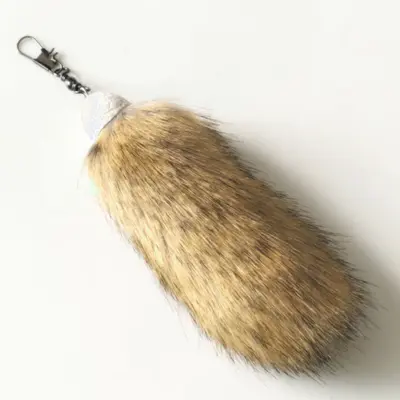 Imitation Rabbit Fur Cat Toy Refills with Small Tail - 3