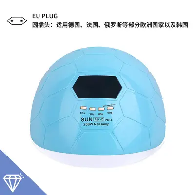 Wearable 268W Smart Sensor Nail Dryer, Multicolor Manicure UV Lamp - 10
