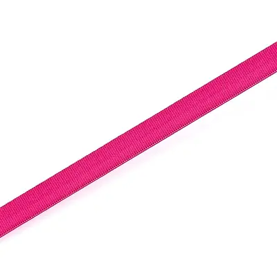 Çift yüzlü elastik bant, 1 cm, renkli naylon, mat süet şerit - 13