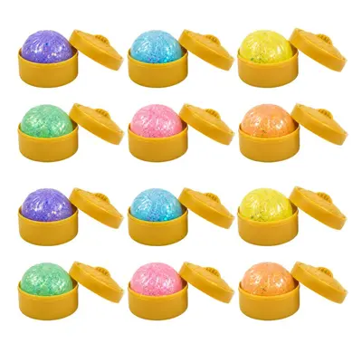 Simli renkli çörek şeklinde stres topu, stres atma oyuncağı - 7