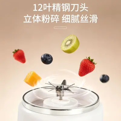 新款小型榨汁杯家用多功能电动榨汁机可碎冰水果料理机果汁杯跨境