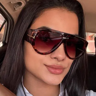 2026 Women's Oversize Oval Sunglasses - 5