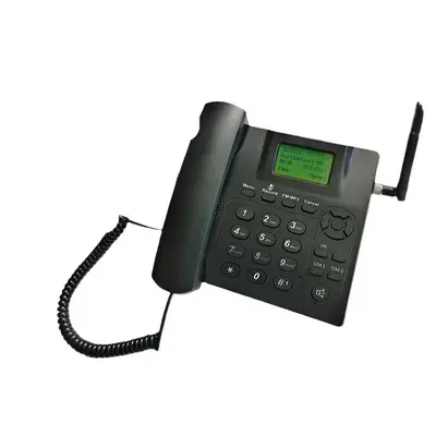 F317 2G GSM sabit hat telefon, çift SIM, FM radyo, yaşlılar için - 12