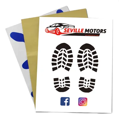 Disposable Waterproof Kraft Paper Car Floor Mats for Car Wash Shops