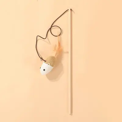 Realistic Plush Mouse Cat Toy 3-Piece Set - 11