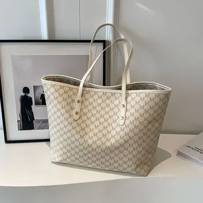 Große Damen-Tote-Bag im Herbst-Winter-Design - 7
