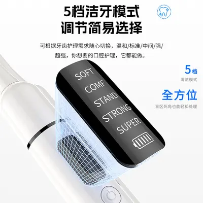 Ultrasonic Teeth Cleaning Device, Electric Tartar Remover - 3