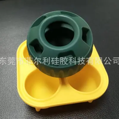 Foreign Trade Cross-Border Dog Filled Slow Feeder Dog Treat Dispensing Toy Ball, Interactive Chew & Lick Treat Toy Ball